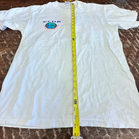 VTG 1989 Save the Ocean Club Sportswear TShirt XL Single Stitch 90s Conservation - Picture 4 of 10